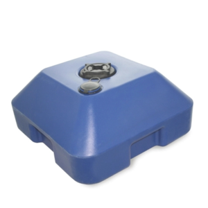 Medium Blue Plastic Water Base