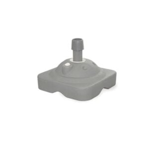Small Gray Plastic Water Base for Poles 4’-15.5’